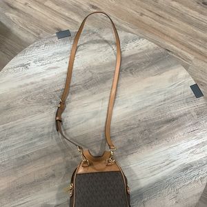 Brown mini Michael Kors Backpack